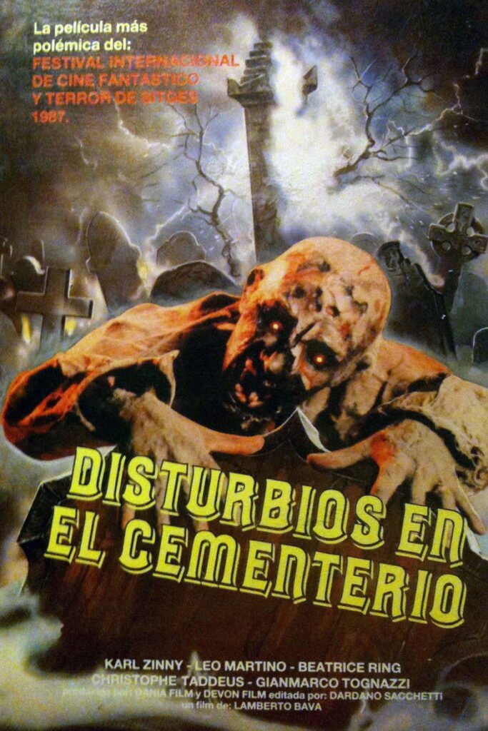 Disturbios en el cementerio