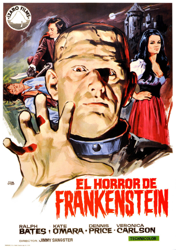 El horror de frankenstein