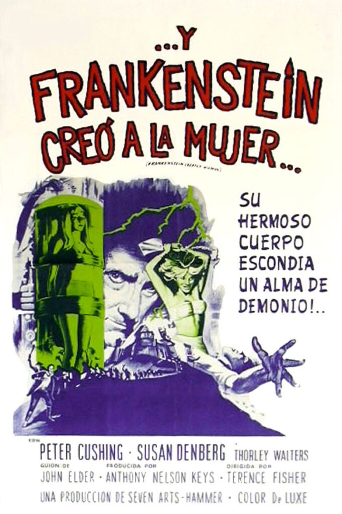 Frankenstein creo a la mujer