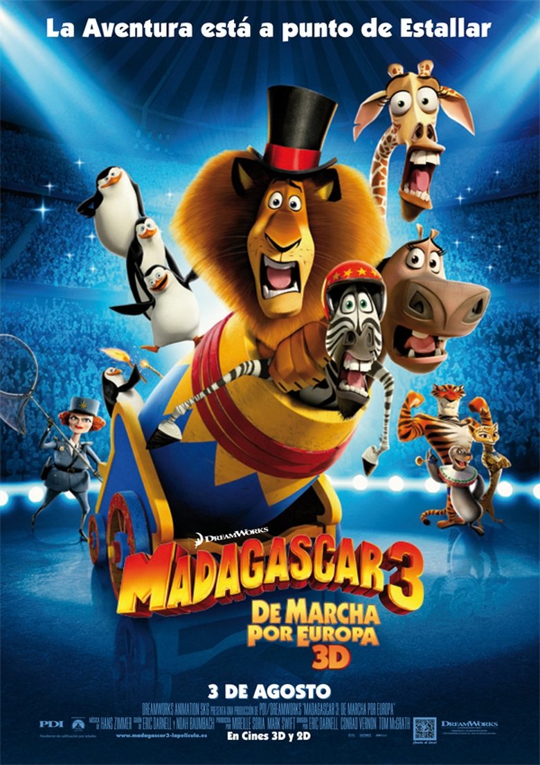 Madagascar 3: de marcha por europa